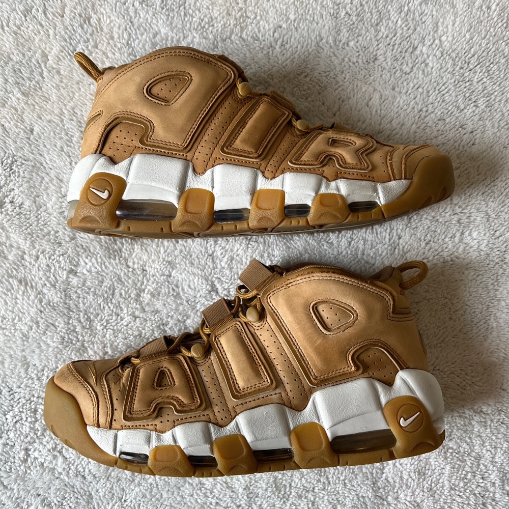 Nike Air More Uptempo Premium “Wheat” Sz 8.5